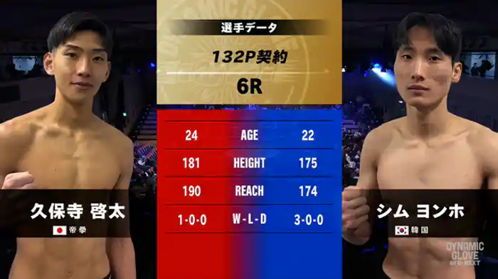 久保寺 啓太 vs. シム・ヨンホ