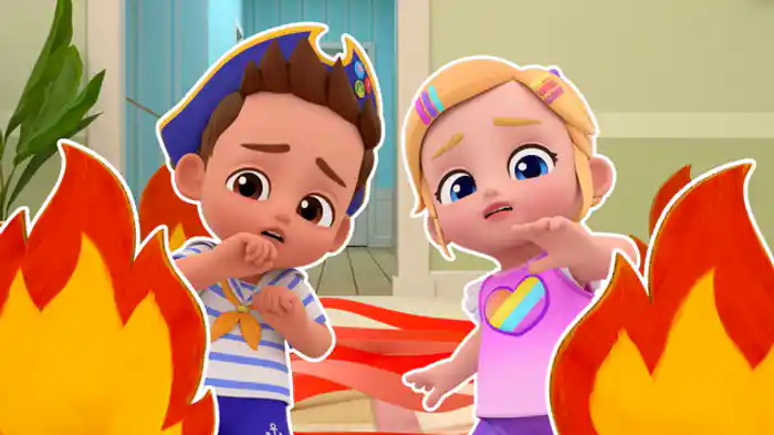 ジグザグ だいさくせん/The Floor Is Lava