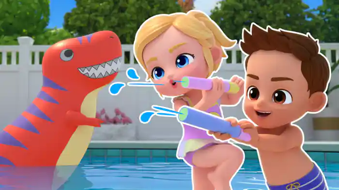 プールで たからさがし/Treasure Hunt Adventure