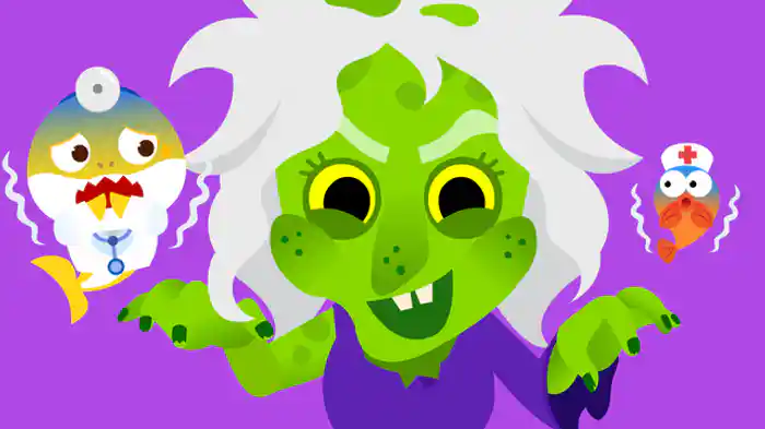 ハロウィンの モンスターたちが びょういんに やってきた！/Halloween Monsters Visit the Doctor!