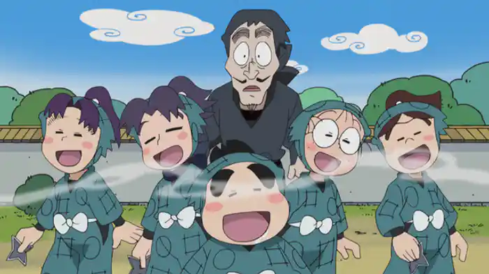 手裏剣命中！の段