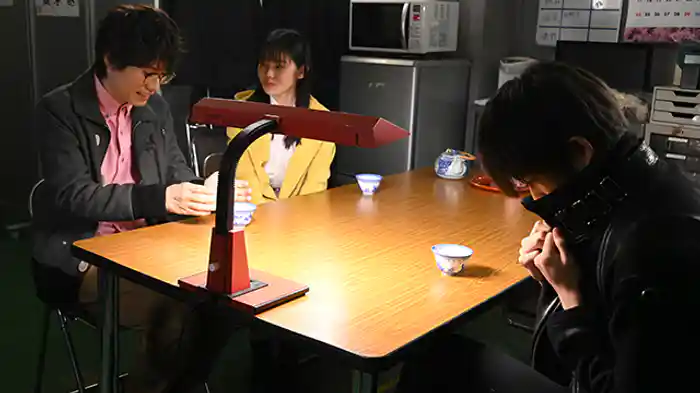 「たてこもったイヌ」