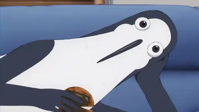 鵜の真似をする烏