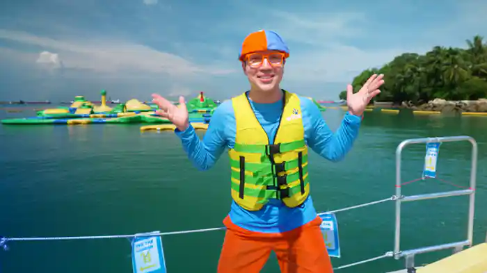 ブリッピー、ビーチでスピードをためす