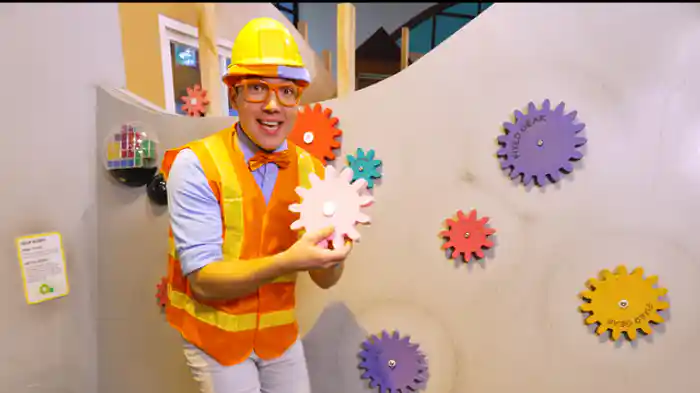 ブリッピー、サイエンスセンターでおしごとたいけん