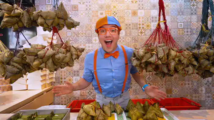 ブリッピー、ちまきとゲームのひ