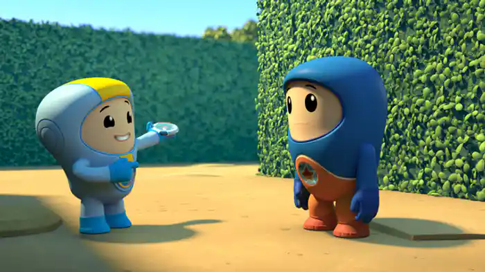 ゴー・ジェット・アカデミー：コンパスの迷路