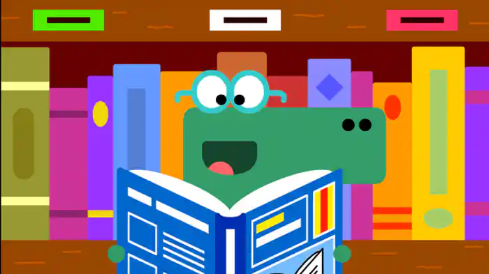 ダギーの としょかんバッジ