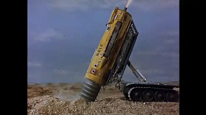 ジェット”モグラ号”の活躍