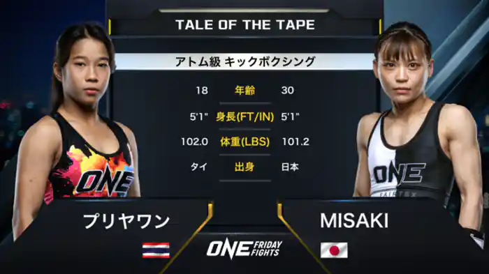 プリヤワン vs. MISAKI