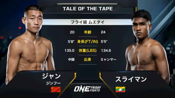 ジャン・ジンフー vs. スライマン