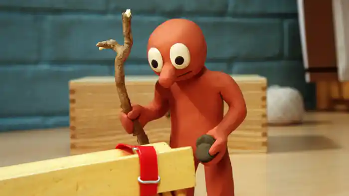 ブラシとあそぼう