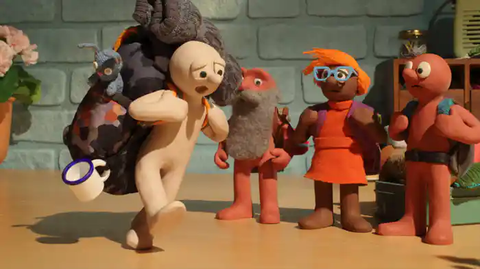 キャンプでいたずら