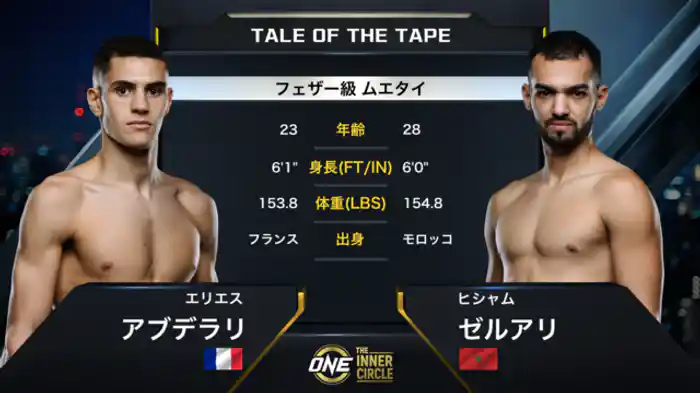 エリエス・アブデラリ vs. ヒシャム・ゼルアリ
