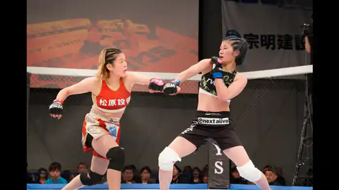 谷山心優 vs. 村松美直