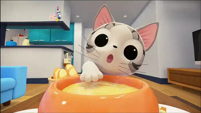 チー、チーズする