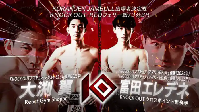 大渕 翼 vs. 富田 エレデネ