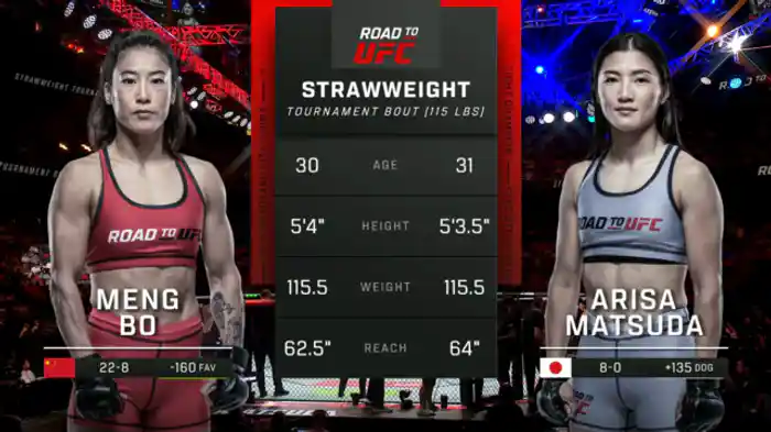 メン・ ボー vs. 松田亜莉紗