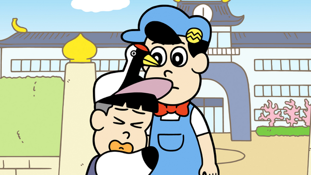 サギにあったつる公