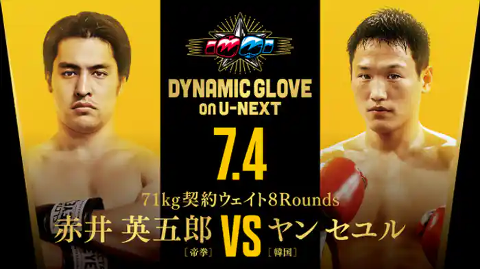赤井英五郎 vs. ヤン・セユル