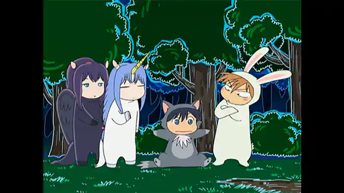森のはずれの黒い悪魔