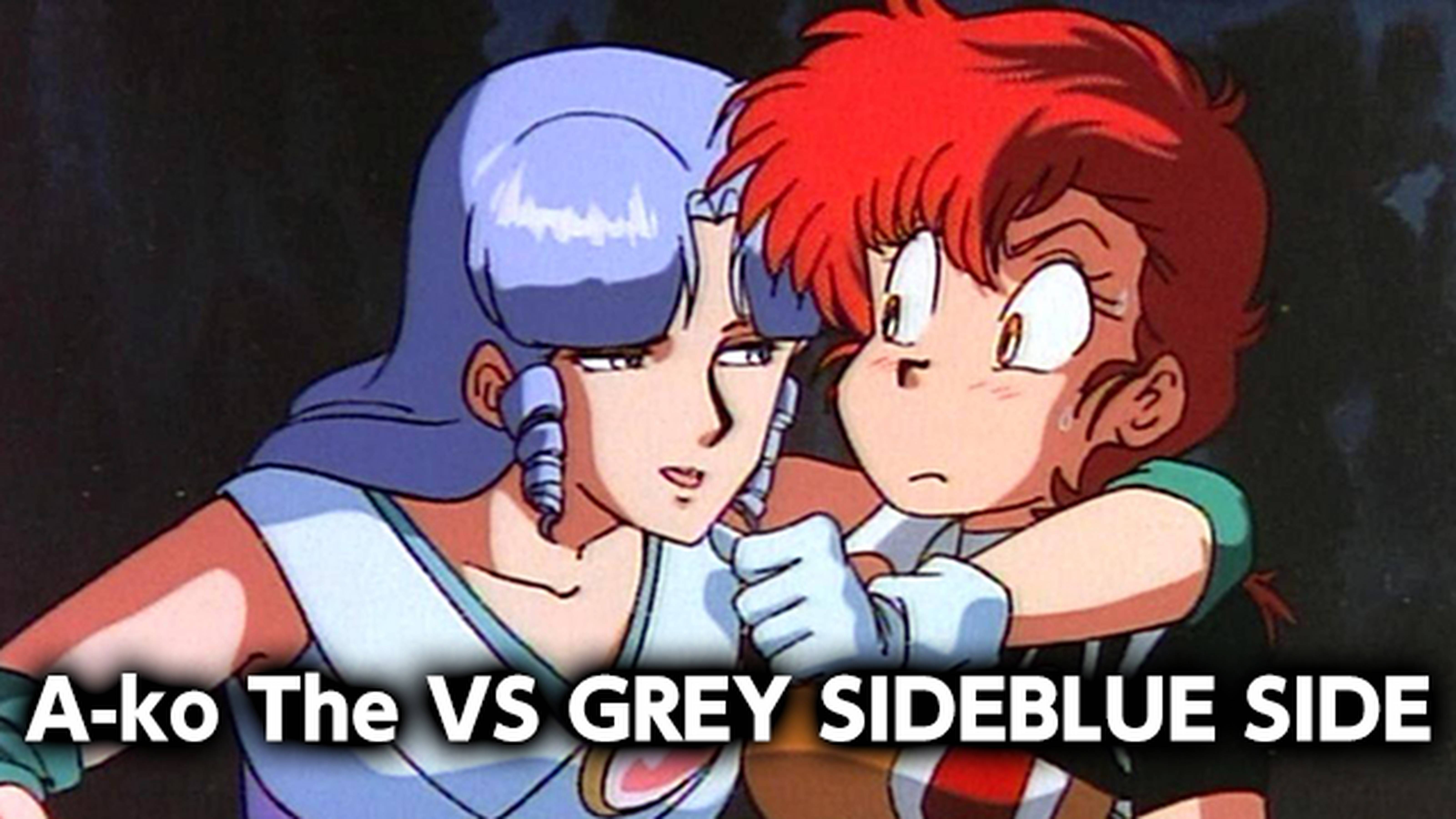 A-ko The VS GREY SIDEBLUE SIDE