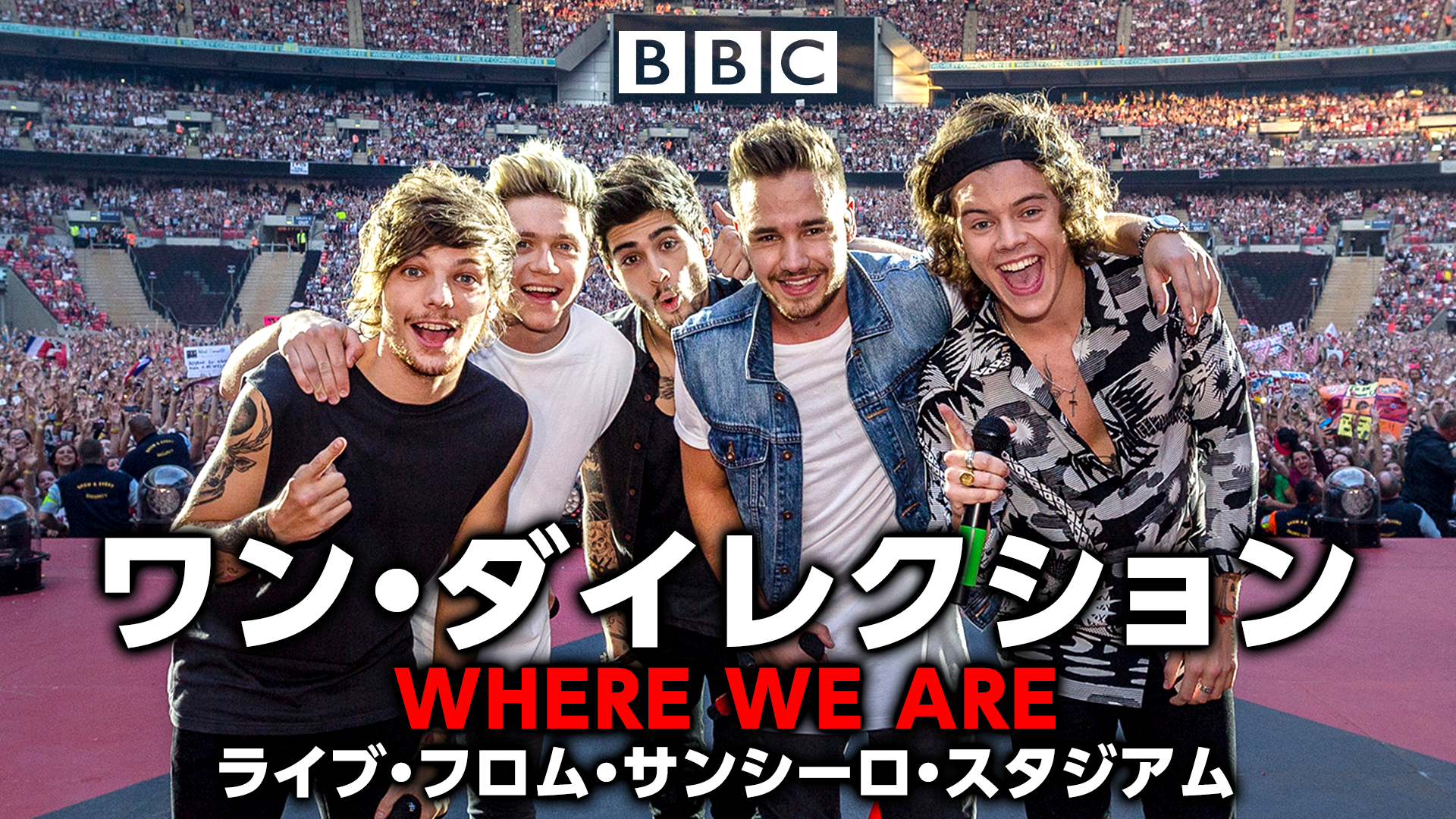 ワン ダイレクション Where We Are ライブ フロム サンシーロ スタジアムの動画視聴 あらすじ U Next