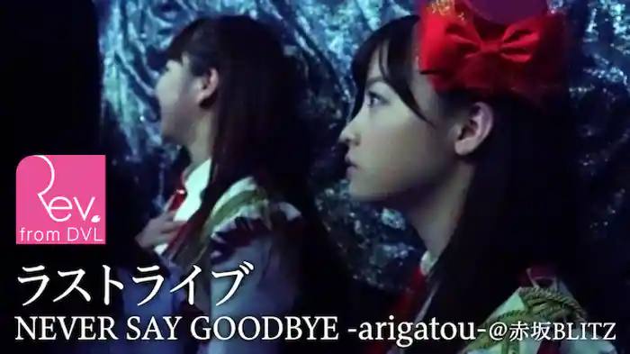 Rev.from DVL ラストライブ”NEVER SAY GOODBYE -arigatou-”@赤坂BLITZ