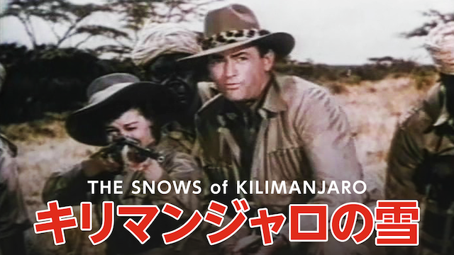 キリマンジャロの雪(洋画 / 1952)の動画視聴 | U-NEXT 31日間無料