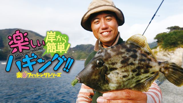 岸から簡単! 楽しいハギング!!