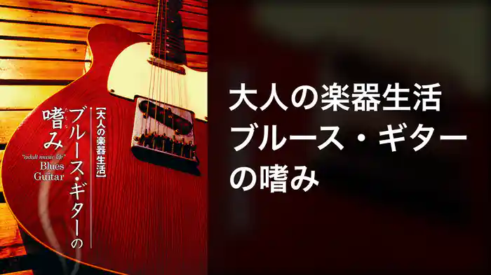 大人の楽器生活 ブルース・ギターの嗜み
