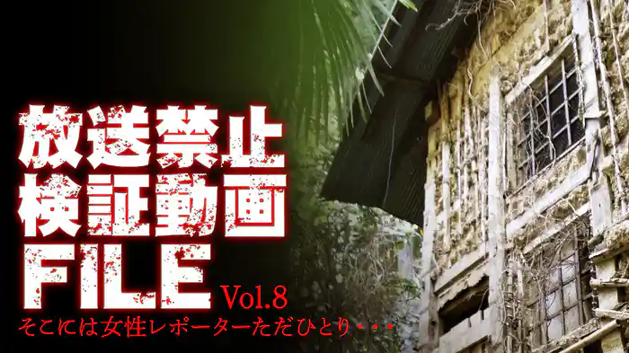 放送禁止検証動画FILE Vol.8 そこには女性レポーターただひとり・・・
