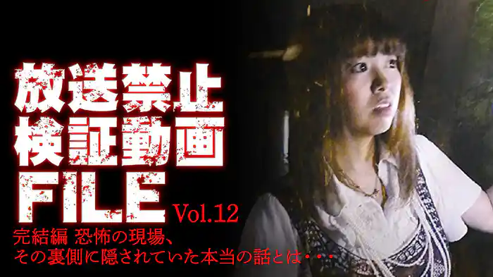 放送禁止検証動画FILE Vol.12 完結編 恐怖の現場、その裏側に隠されていた本当の話とは・・・