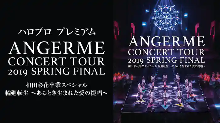 ハロプロ プレミアム アンジュルム コンサートツアー 2019春 ファイナル 和田彩花卒業スペシャル 輪廻転生 ～あるとき生まれた愛の提唱～