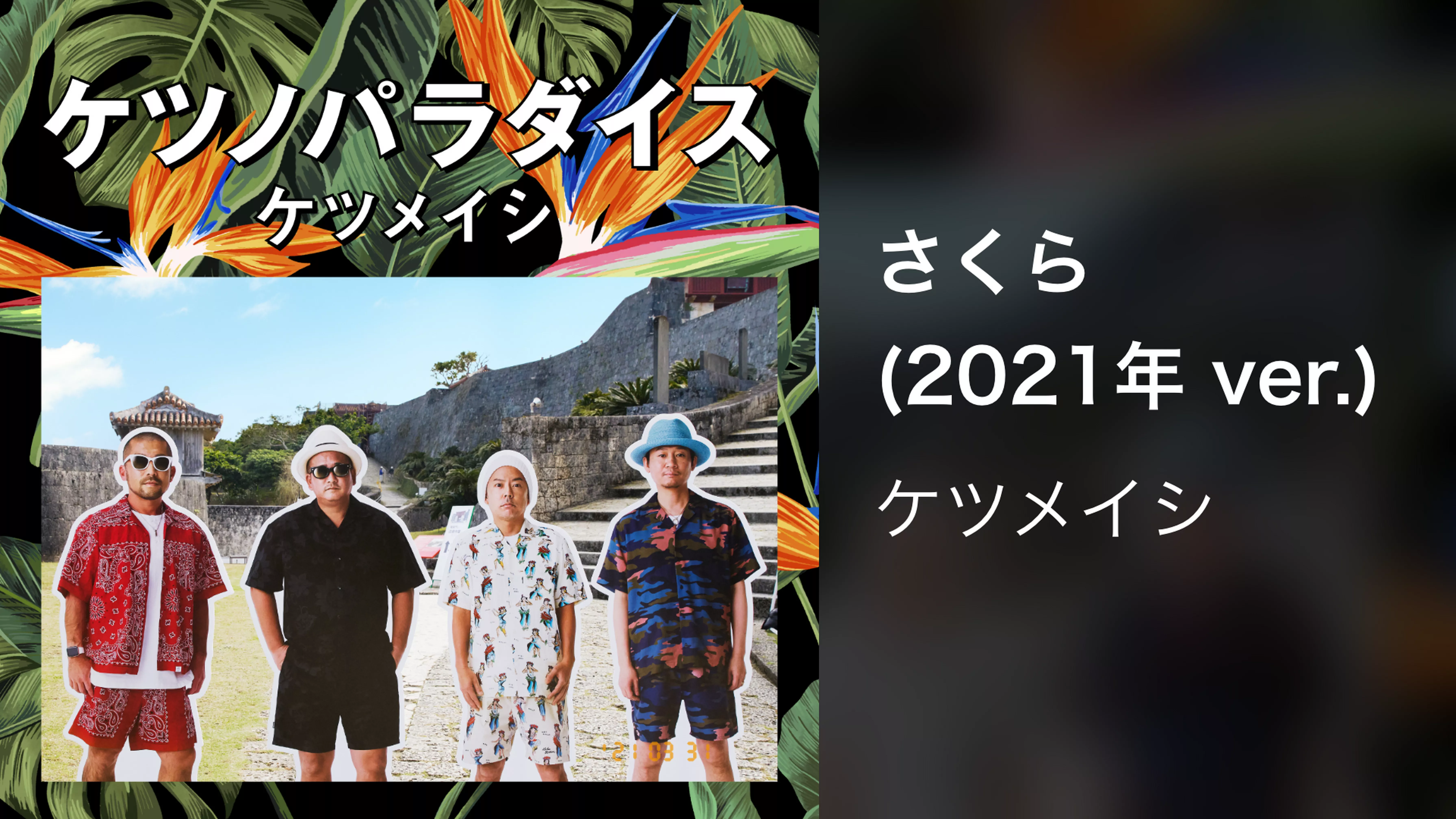 「さくら」ミュージックビデオ(2021年 ver.)