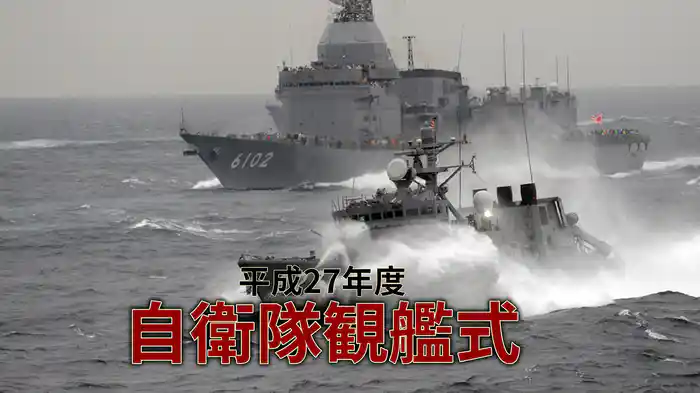 平成27年度 自衛隊観艦式