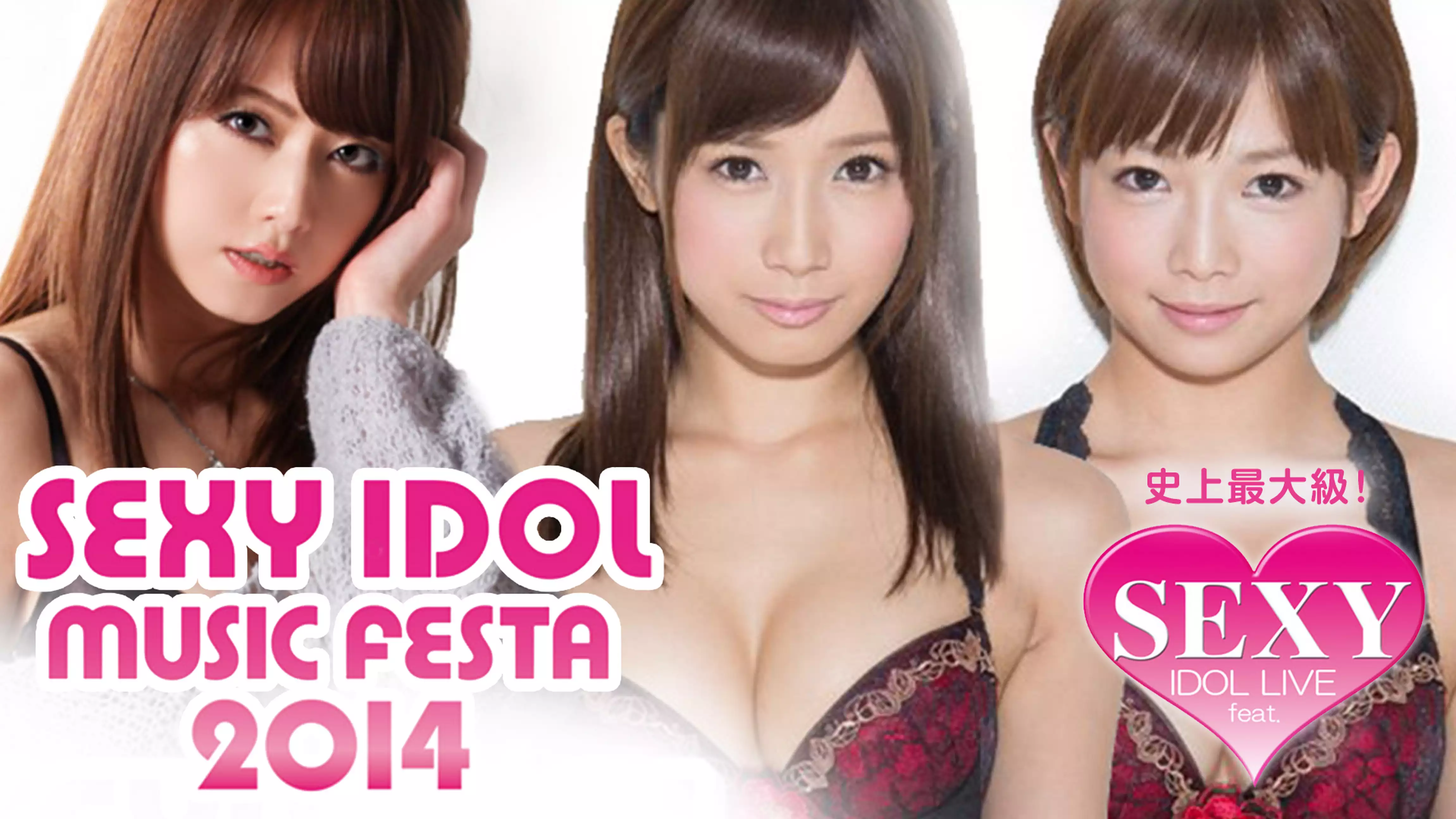 史上最大級！セクシー・アイドル・ライブ feat. SEXY IDOL MUSIC FESTA  ( 2014  ) 