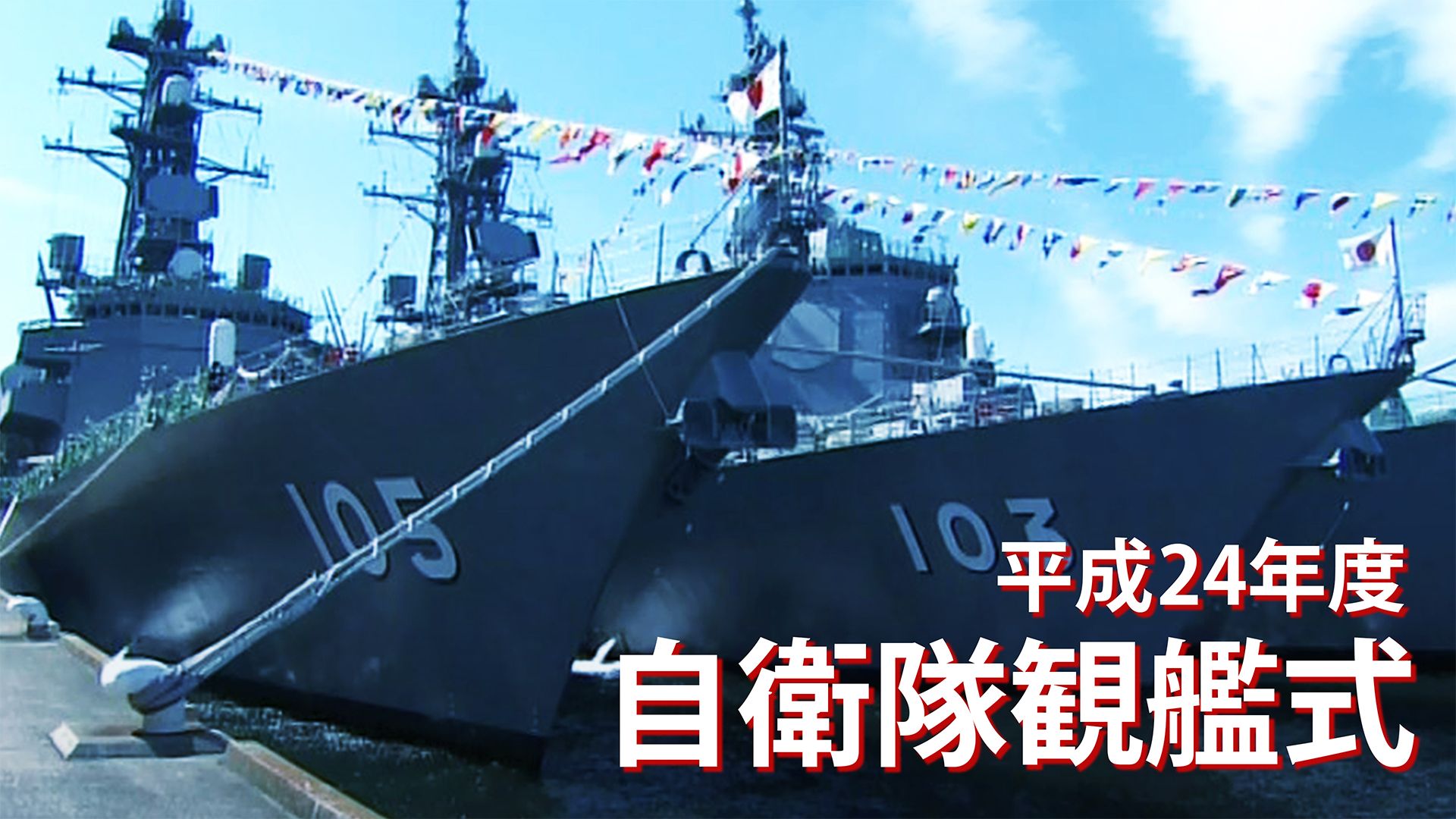 平成24年度 自衛隊観艦式