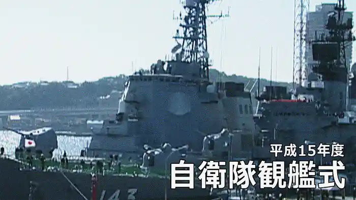 平成15年度 自衛隊観艦式