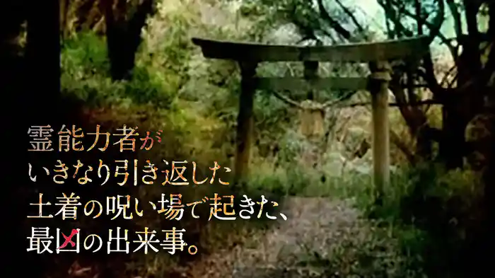 霊能力者がいきなり引き返した土着の呪い場で起きた、最凶の出来事