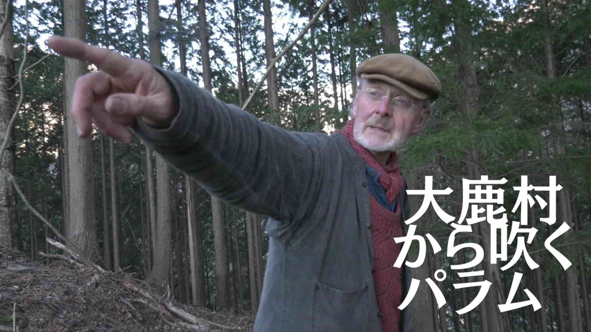 大鹿村から吹くパラム