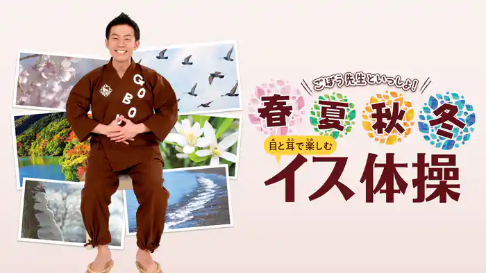 ごぼう先生といっしょ! 春・夏・秋・冬 目と耳で楽しむイス体操