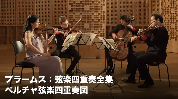 ブラームス：弦楽四重奏全集　ベルチャ弦楽四重奏団