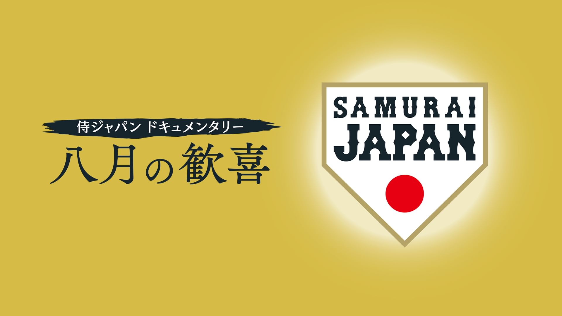 侍ジャパンドキュメンタリー 八月の歓喜