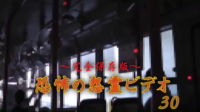 ～完全保存版～恐怖の怨霊ビデオ30