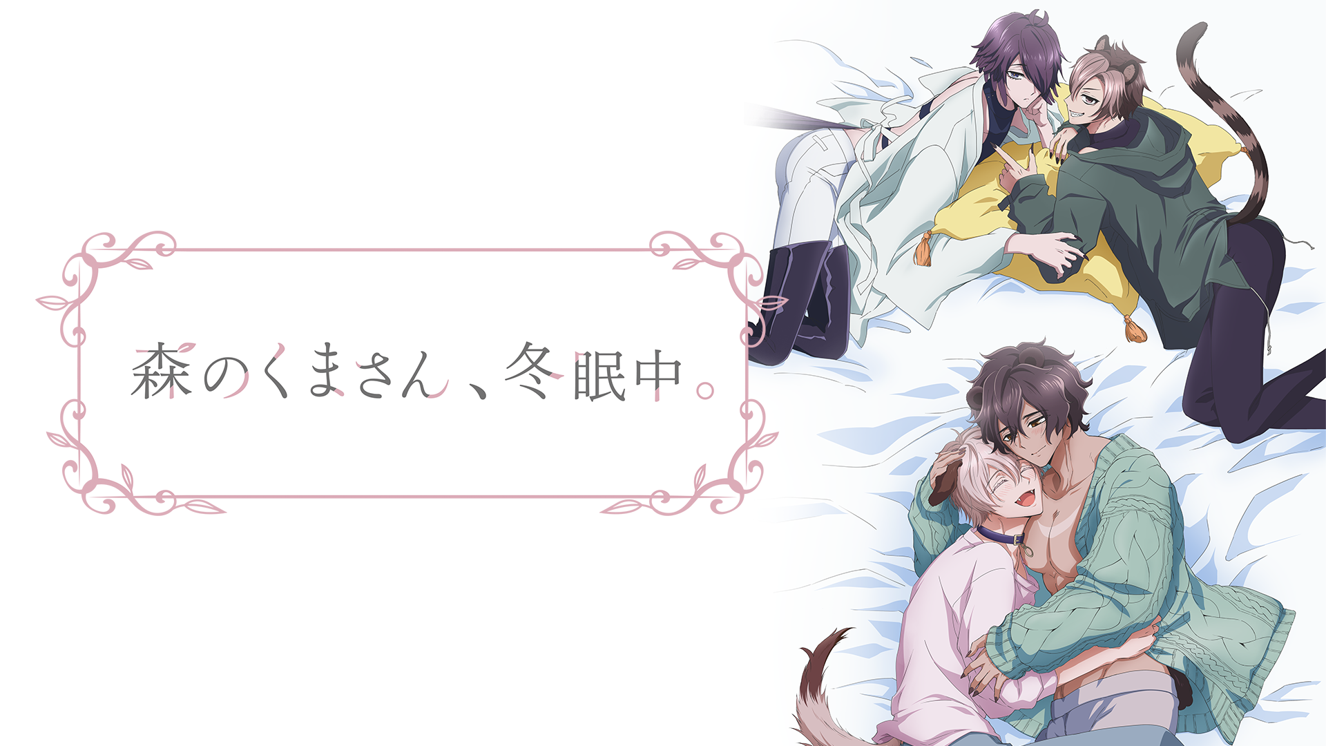 テレビアニメ『森のくまさん、冬眠中。』を無料体験で全話視聴できる動画配信サービス・アプリまとめのサムネイル画像