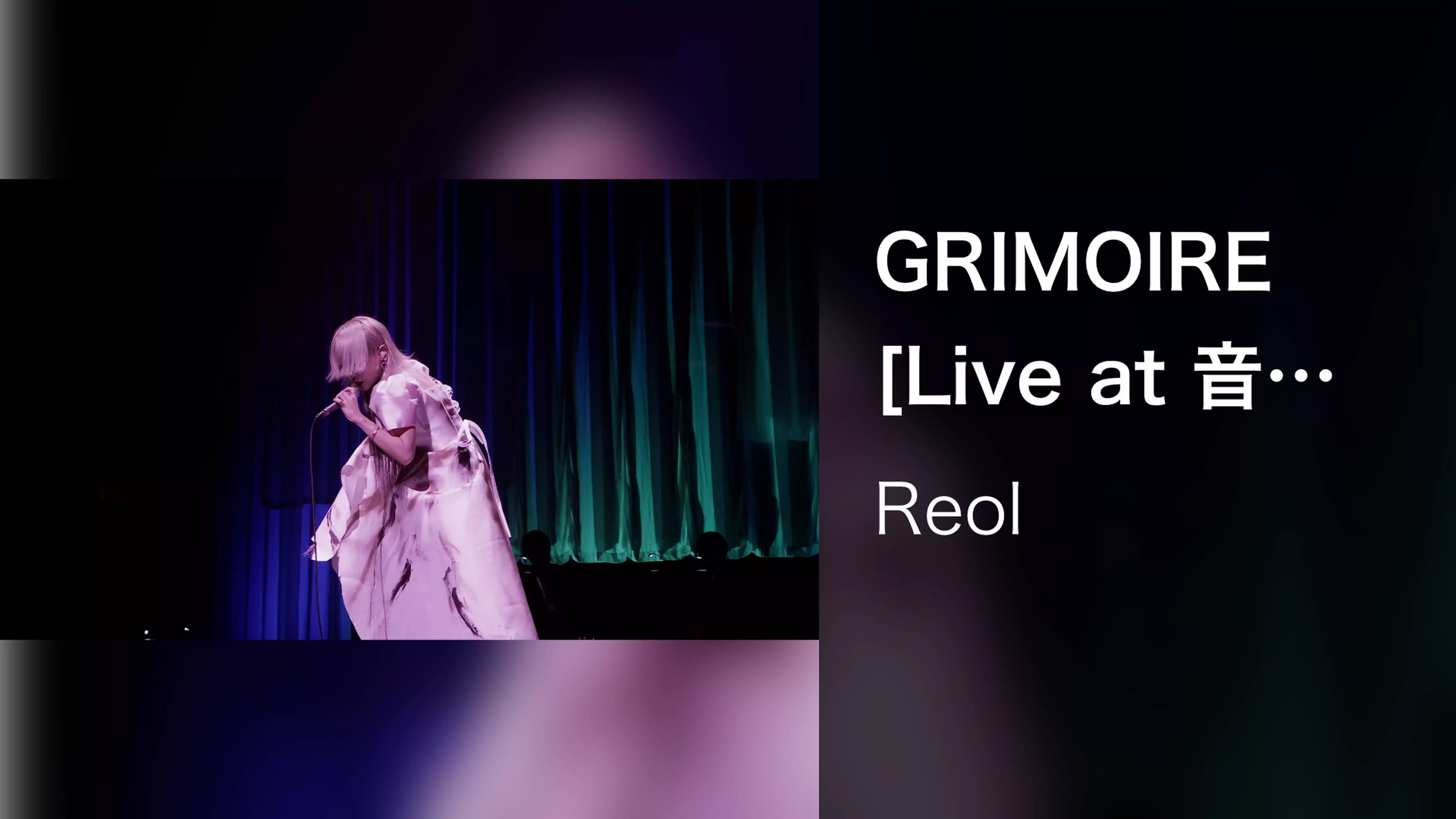 GRIMOIRE [Live at 音沙汰 LINE CUBE SHIBUYA 2021.06.26]