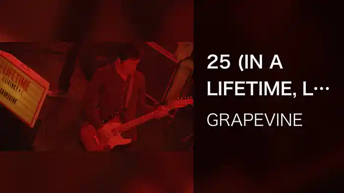 25 (IN A LIFETIME, Live at SHIBUYA-AX, 2014.05.19)