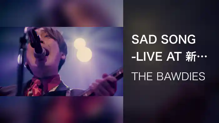 SAD SONG -LIVE AT 新木場USEN STUDIO COAST 20210424-
