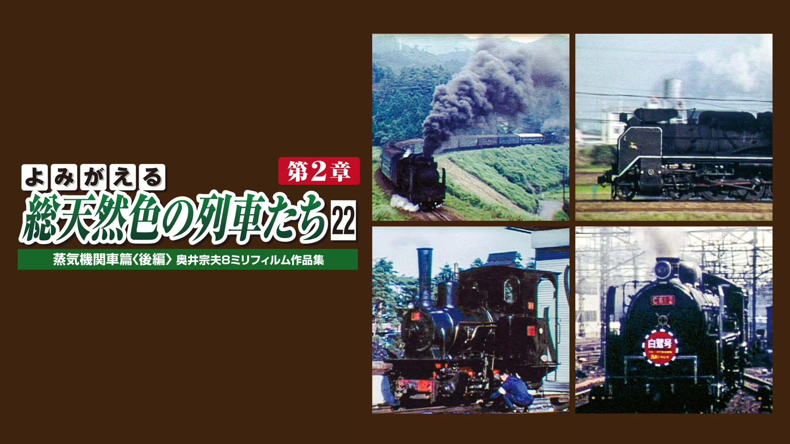 よみがえる総天然色の列車たち 第2章22蒸気機関車篇後篇